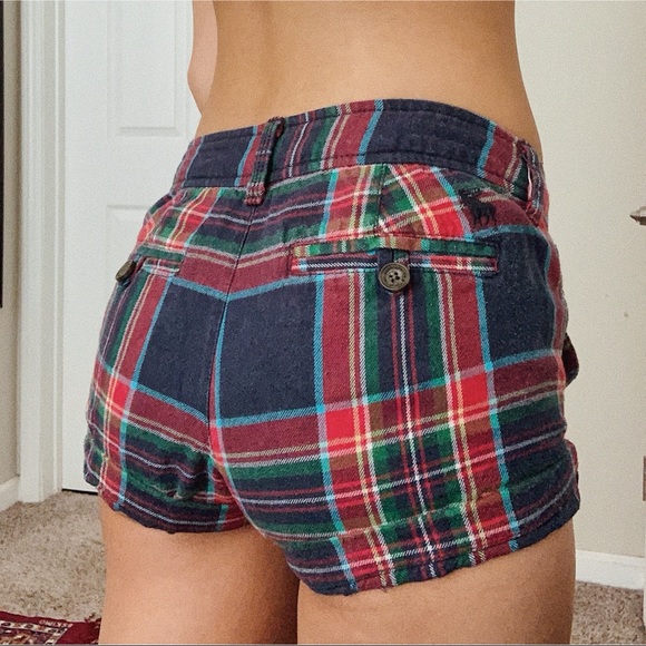 Abercrombie & Fitch Shorts Vintage Flannel Shorts Poshmark